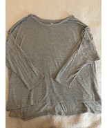 joyspun Women’s XL 16-18 pajama lounge Top grey stretch soft comfy - $10.53 CAD