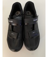 Shimano RP1 Road Biking Cycling Black Shoes Men 9.7 US EUR 44 SH-RP100-S L - $42.86 CAD