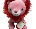 Hallmark Pink Love Lion 7 Inch with Tag Valentine - $10.84