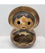Vintage MCM 1950s 1960s Ceramic Ashtray Pottery Woman Figure Made in Japan - $23.73 CAD