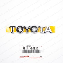 New Genuine Toyota 98-03 Land Cruiser Back Door Chrome TOYOTA Emblem 754... - $629.74 MXN