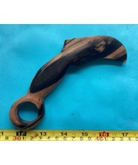 1 Karambit knife Filipino tribal handmade trainer Martial arts ironwood ... - €18,81 EUR