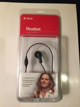 Sprint Headset - Brand New Unopened Box - 2.5 jack, one ear, speaker, mic, clip - £3.98 GBP