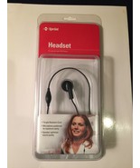 Sprint Headset - Brand New Unopened Box - 2.5 jack, one ear, speaker, mic, clip - £3.95 GBP