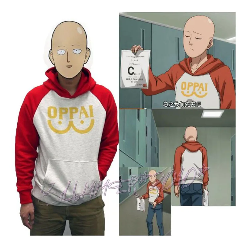 New   Oppai Hoodie Pullover  Cosplay Costume - £102.00 GBP