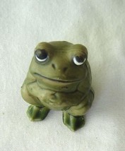  Miniature Resin Green Sitting Frog - £7.81 GBP