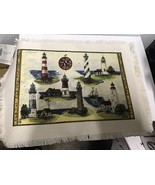 Stevens linen lighthouse kitchen placemat - $144.89 MXN