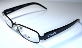 NEW D&amp;G Dolce Gabbana Black White Frames Eyeglasses Glasses DG5033 + Case - $99.99