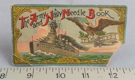 Vintage Army Navy Needle Book Card jds - £8.55 GBP