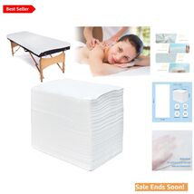100 Pack Disposable Massage Table Sheets 31"x71" - Soft &amp; Hygienic Spa C... - $61.33