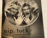 Nip Tuck Print Ad Julian McMahon Tpa15 - £4.66 GBP