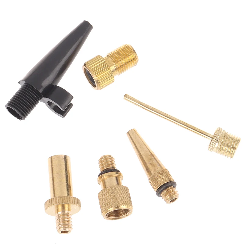 House Home New Bicycle Valve Adaptors For Road &amp; MTB Bike Tire Pump Copper Infla - £19.98 GBP