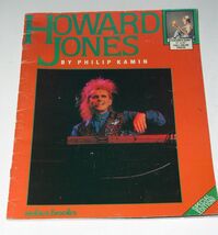 Howard Jones Robus Book Vintage 1985 by Kamin Complete With Poster  - $19.99