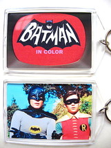 BATMAN KEYCHAIN Adam West Burt Ward TV Series 1966 BRUCE WAYNE RARE Key ... - £6.25 GBP