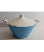Vtg MCM Royal China Blue Heaven Lidded Vegetable Casserole Dish Bowl Iro... - $1,677.30 MXN