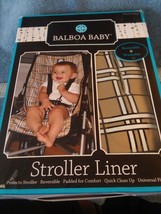 Balboa Baby Stroller Liner Cover Universal Reversible - £3.05 GBP
