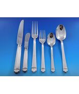 Aria by Christofle France Sterling Silver Flatware Service 12 Set 79 pcs... - $260,929.22 MXN