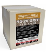 4 Lbs Or 1.8 Kg Ground Walnut Shell Media 12-20 Grit - Medium Course Walnut - $32.99