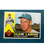 1960 TOPPS BASEBALL CARD CLEM LABINE #29 (NM) - $28.86 CAD