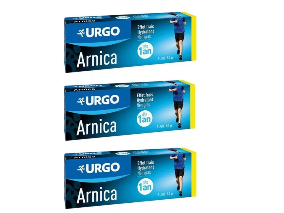 3 × Urgo Arnica Gel Muscle Joint Pain  Swelling Pain Relief Sprains 50g - £44.86 GBP