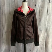 Burton Dry Ride Jacket, Size Medium, Black, Pink, Hooded, 100% Polyester - £47.95 GBP