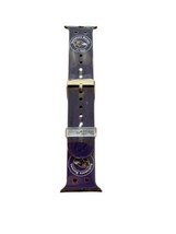 Blue Baltimore Ravens #1 Fan Watch Band Compatible with Apple 38/40 mm - £19.72 GBP