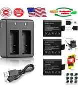 Ultimate 3-Piece Rechargeable Battery Pack with Dual Charger for Action ... - $525.30 MXN