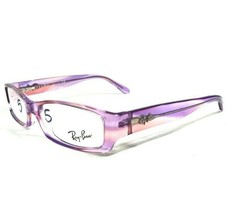 Ray-Ban Kids Eyeglasses Frames RB1512 3530 Clear Purple Pink Striped 46-14-125 - £45.57 GBP