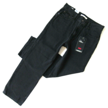 NWT Levi&#39;s Loose Straight in Black Soul Tencel Cotton Jeans 27 x 28 $108 - $51.48