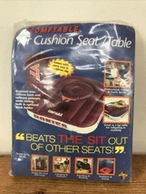 Vintage Virginia Tech VT Hokies Comftable Air Cushion Seat Table Inflata... - $24.99