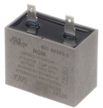 Whirlpool UEC 60252-1, 28PRN210120KGW1, W10590088, Capacitor, 210 V, 50/... - $85.42