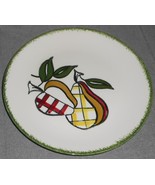Blue Ridge TARTAN FRUIT PATTERN Hand Painted DINNER PLATE Made in Tennessee - €16,87 EUR
