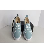 New MCQ by Alexander McQueen Swallow Slip-On Sneaker Light Blue Sz 11 MS... - $2,367.16 MXN