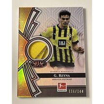 2022-23 Tier One Giovanni Reyna 116/144 - Bundesliga - Jersey Relic Card... - $49.49