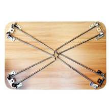 28&quot; Height Black Foldable Hairpin Table Legs (Set Of 4) Folding Table Legs 3/8&quot; - £39.28 GBP