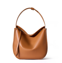 Soft leather slouchy luxury hobo tote bag - £49.74 GBP