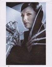 Kelly Hu Signed Autographed &quot;Lady Deathstrike&quot; Paperstock 8x10 Photo - $285.10 MXN