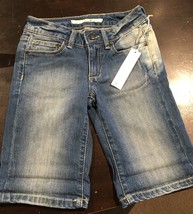 Joe&#39;s Jeans Shorts Bottoms Blue Denim Cotton Blend KIDS  Girls Size 8 10 14 - £11.77 GBP