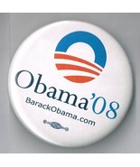 Barack Obama Joe Biden 2008 Campaign 2&quot; pin back button Pinback - $9.98