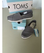 Toms Alpargata Grey Canvas Women’s Size 7 - $556.03 MXN