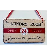 Rustic Laundry Sign Metal Laundry Room Sign Distressed Laundry Wall Deco... - $185.54 MXN