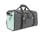 Protege™ ~ 20&quot; Collapsible Duffel Bag ~ Tote ~ Gray/Mint Color ~ 20&quot; x 1... - £17.98 GBP