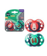 Tommee Tippee Fun Style Soothers, Symmetrical, 18-36M, Pack of 2 Dummies - £62.63 GBP