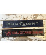 Budweiser &amp; Bud Light Spill Mat Set - $441.64 MXN