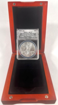 2011- (S) Argento American Eagle Selezionato By Anacs Come MS-70 Primo Rilascio - $103.94