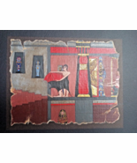 VTG&quot;Papier XI Seduction at Dracula&#39;s Castle&quot; Egyptian Papyrus Paper on b... - $70.71