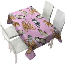 Funny Cute Cats Tablecloth - $51.95 CAD+