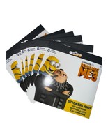 Lot Of 6 Booklets Minions Despicable Me 3 Sticker Book 600 Stickers Part... - $8.12 CAD
