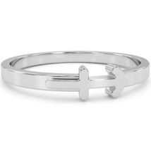 Sagittarius Zodiac Sign Ring In Solid 14k White Gold - £159.04 GBP
