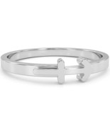 Sagittarius Zodiac Sign Ring In Solid 14k White Gold - $3,632.19 MXN